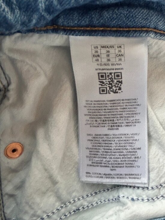 Guess – Tapered Straight Mid-Blue Jeans Men's W36 L32 - Picture 9 of 12